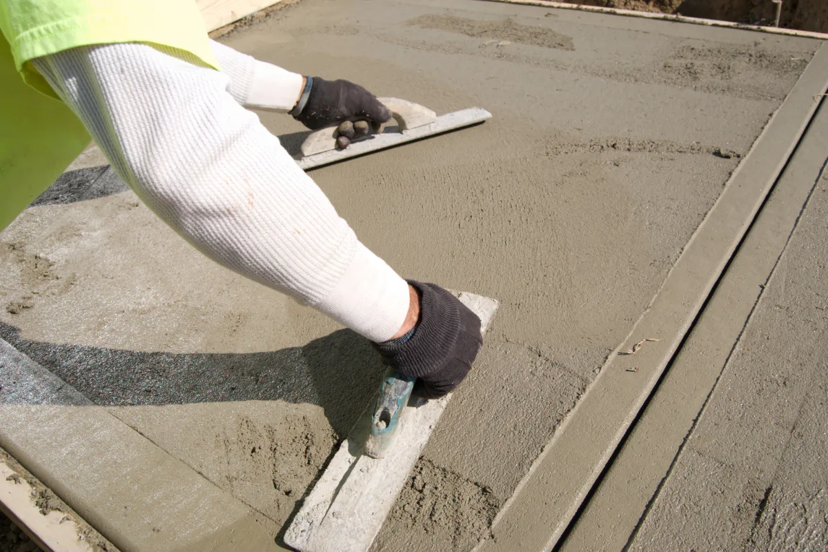 Commercial concrete finishing and troweling near Baldwin NY — Nassau County Concrete